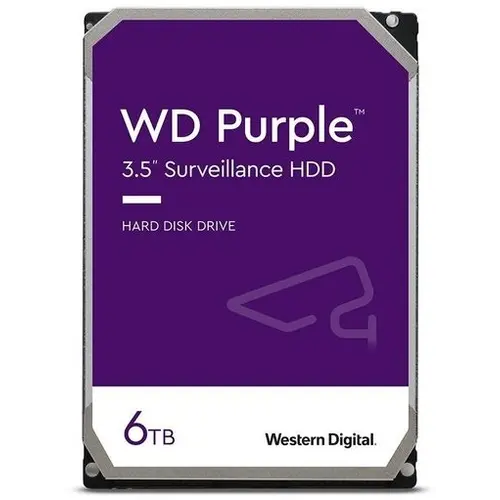 Festplatte 6TB SATA-III WD Purple (WD64PURZ)