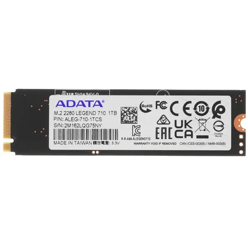 SSD-Festplatte ADATA Legend 710 1Tb (ALEG-710-1TCS) - Foto 2