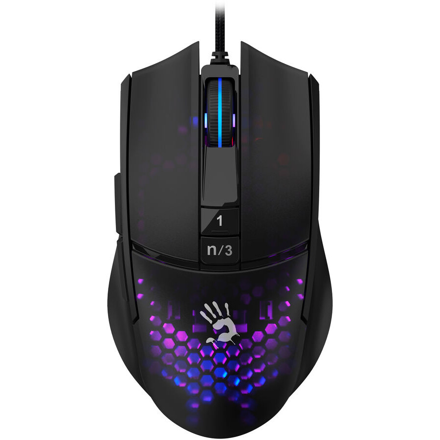 Maus A4Tech Bloody L65 Max Black/Purple