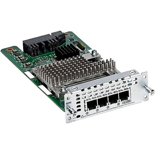 Erweiterungsmodul Cisco NIM-4BRI-NT/TE=