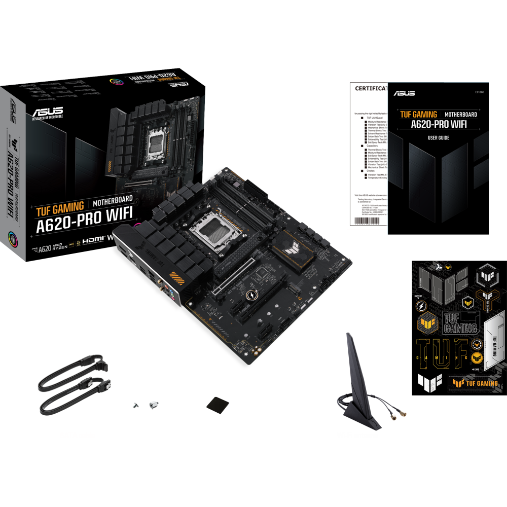 Mainboard ASUS TUF GAMING A620-PRO WIFI - Foto 6