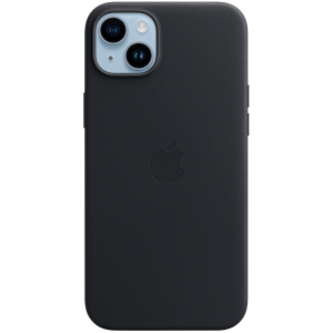 Vāciņs iPhone 14 Plus Leather Case Midnight - MPP93ZM/A