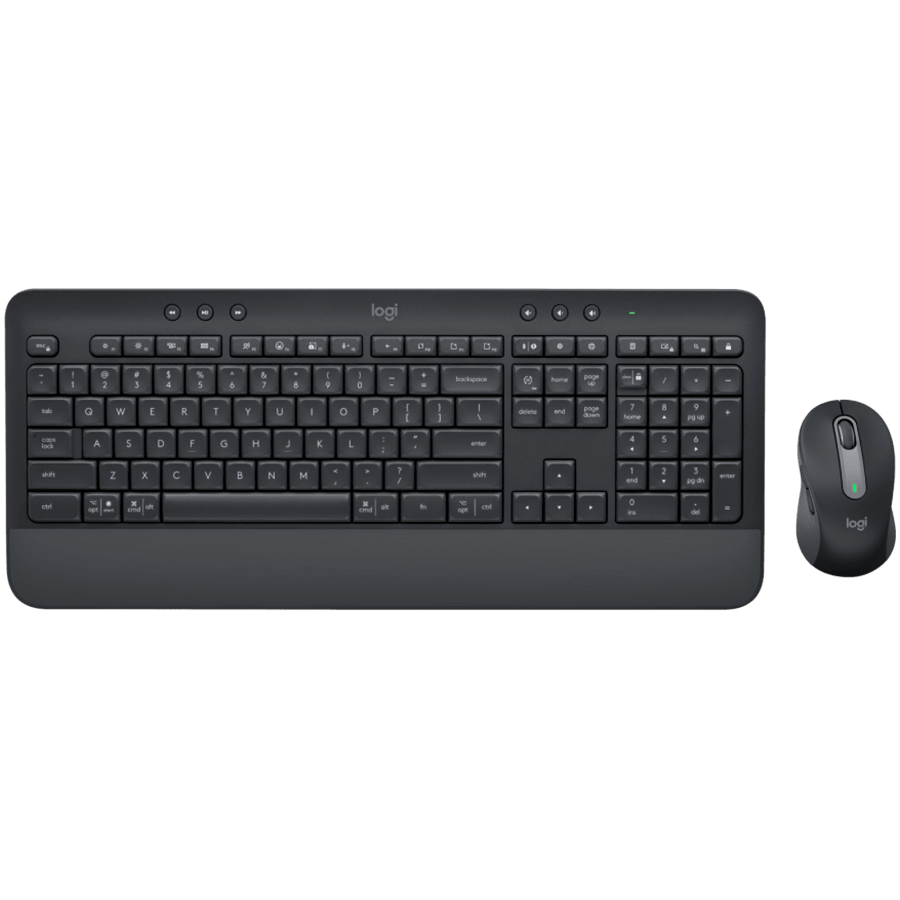 Tastatūra + pele LOGITECH Signature MK650 Combo Graphite - 920-011004