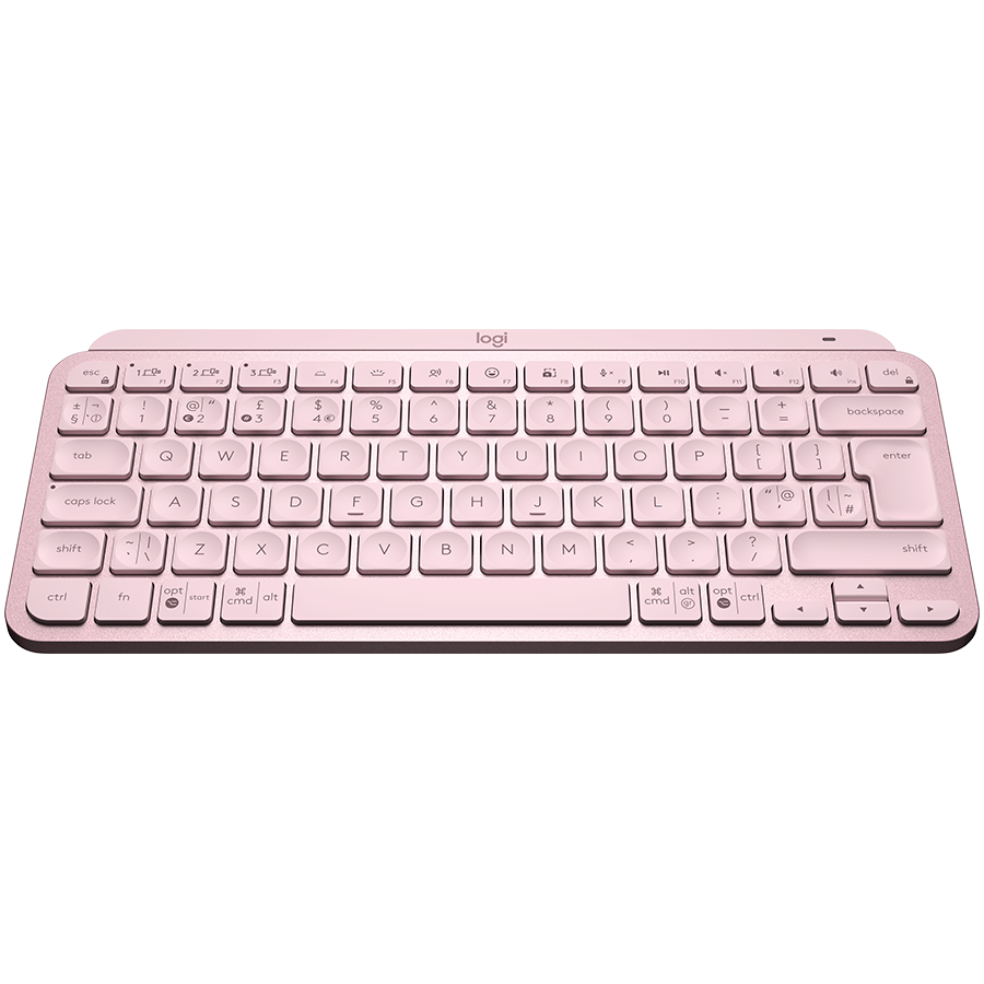 Tastatūra LOGITECH MX Keys Mini Bluetooth Illuminated Keyboard ROSE US - 920-010500