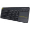 Tastatūra LOGITECH K400 Plus BLACK NORDIC ENG (920-007141)