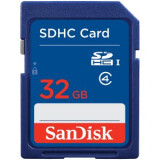 Atmiņas kartes SanDisk 32GB SDHC Class 4 Memory Card (SDSDB-032G-B35)