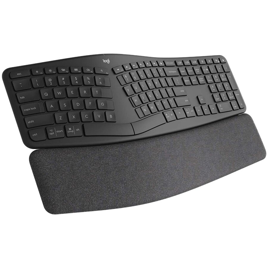Tastatur LOGITECH K860 ERGO Bluetooth keyboard GRAPHITE  NORDIC - 920-009168 - Foto 3