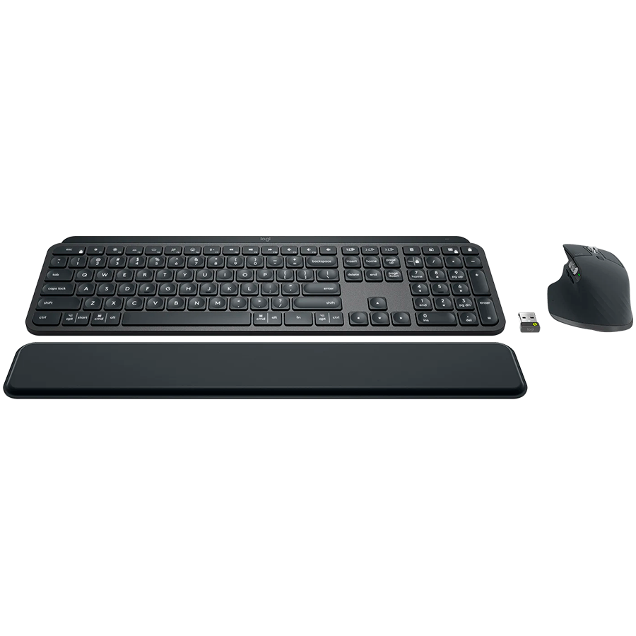 Tastatūra + pele LOGITECH MX Keys Combo for Business Gen 2 GRAPHITE US (920-010933) - foto 2
