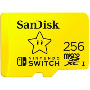 Atmiņas kartes SanDisk microSDXC card for Nintendo Switch 256GB - SDSQXAO-256G-GNCZN