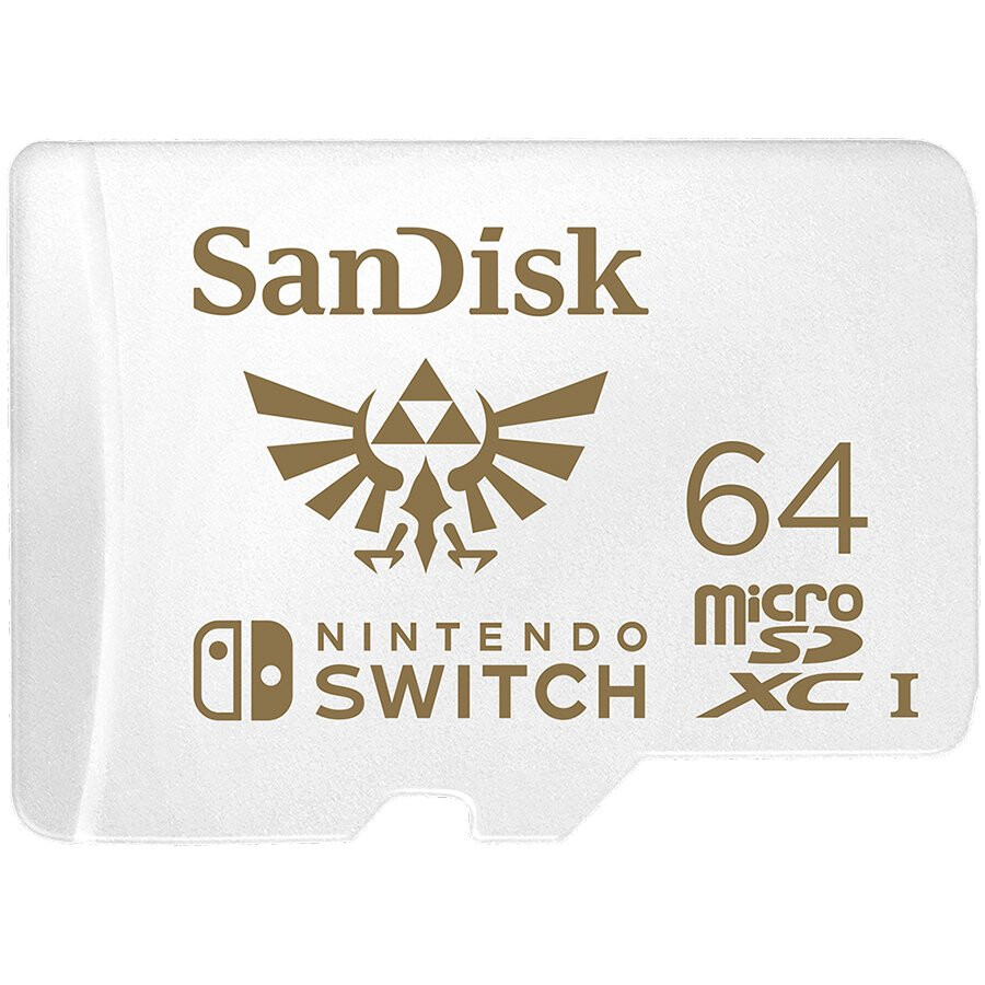 Atmiņas kartes SanDisk microSDXC card for Nintendo Switch 64GB - SDSQXAT-064G-GNCZN