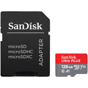 Atmiņas kartes SanDisk High Endurance microSDXC 128GB + SD Adapter - SDSQQNR-128G-GN6IA