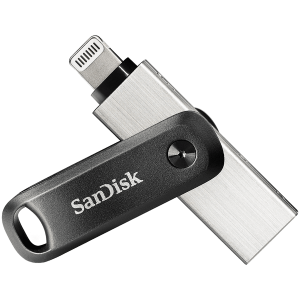 USB zibatmiņa SanDisk iXpand Flash Drive Go 64GB - USB3.0 + Lightning - SDIX60N-064G-GN6NN