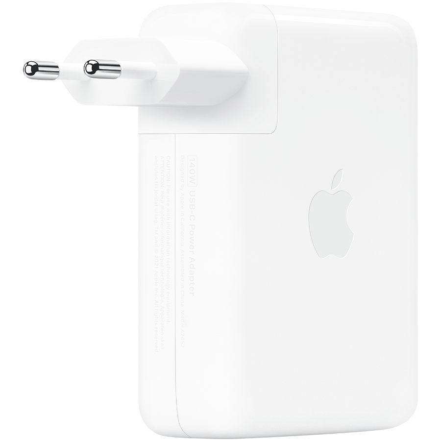 Kabeļu sistēmu sastāvdaļa (SCS) Apple 140W USB-C Power Adapter, Model A2452 - MLYU3ZM/A