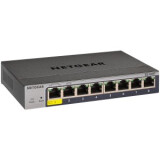 Slēdzis (komutators) Netgear 8-Port Gigabit Ethernet Smart Managed Pro Switch (GS108T-300PES)