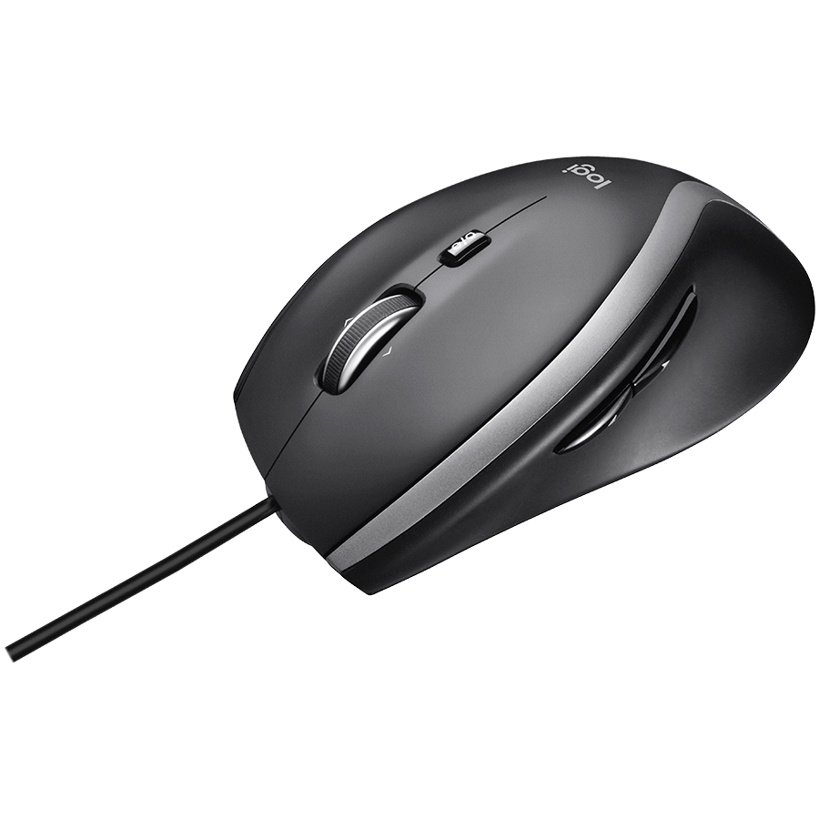 Pele LOGITECH M500s Corded Mouse - BLACK - USB - 910-005784 - foto 3