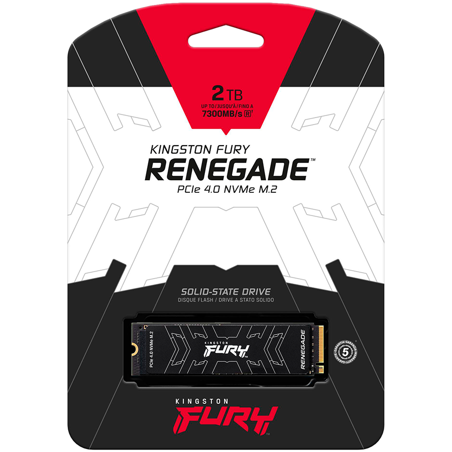 SSD Kingston 2000G Fury Renegade PCIe 4.0 NVMe M.2 SSD. - SFYRD/2000G