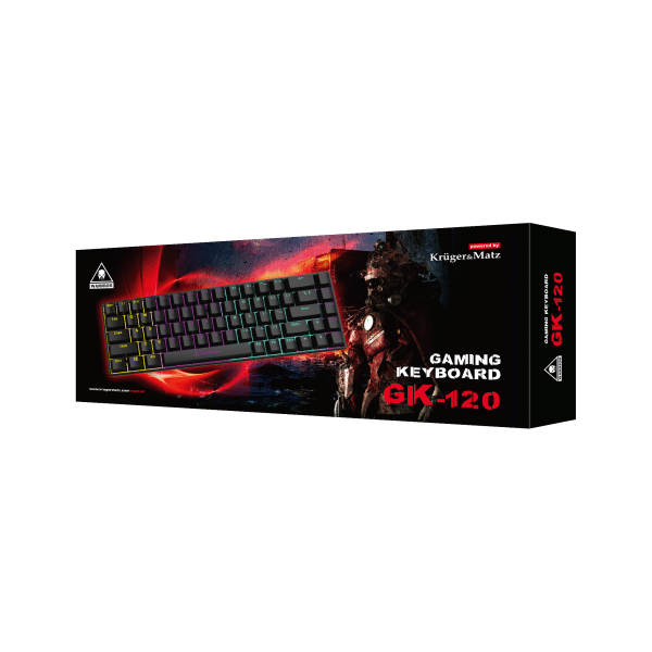 Tastatur Kruger&Matz GK-120 ENG (KM0759) - Foto 4