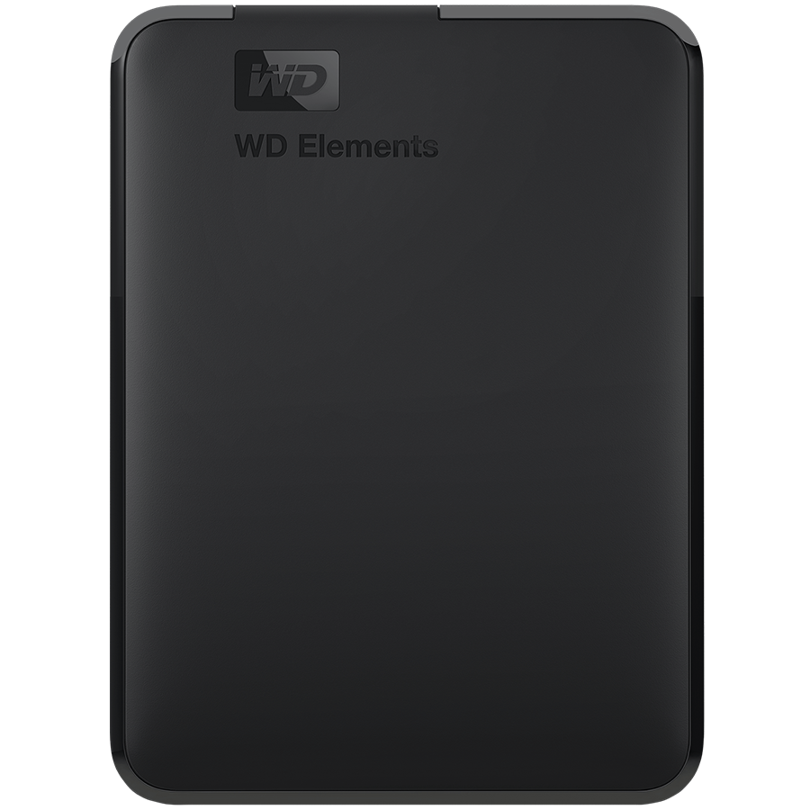 Ārējie cietie diski un SSD HDD External WD Elements Portable (5TB, USB 3.0) - WDBU6Y0050BBK-WESN