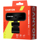 Web kamera CANYON C2 HD 1.0 Black (CNE-HWC2)