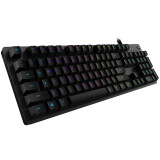 Tastatūra LOGITECH G512 Corded LIGHTSYNC Mechanical Gaming Keyboard - CARBON - US INT'L (920-009370)