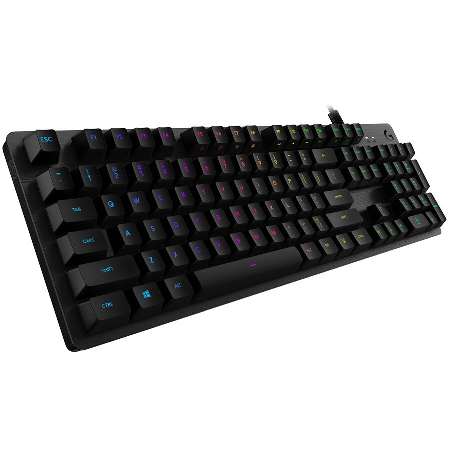 Tastatur LOGITECH G512 Corded LIGHTSYNC Mechanical Gaming Keyboard - CARBON - US INT'L - 920-009370