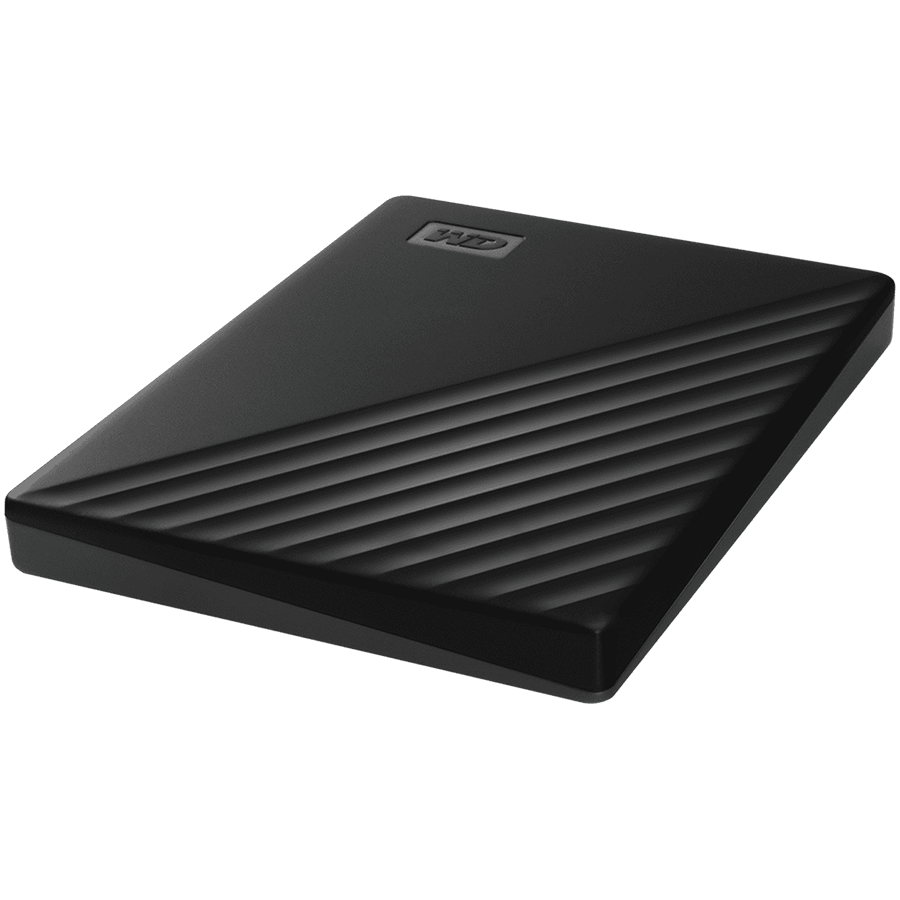 Ārējie cietie diski un SSD HDD External WD My Passport (1TB, USB 3.2) Black - WDBYVG0010BBK-WESN