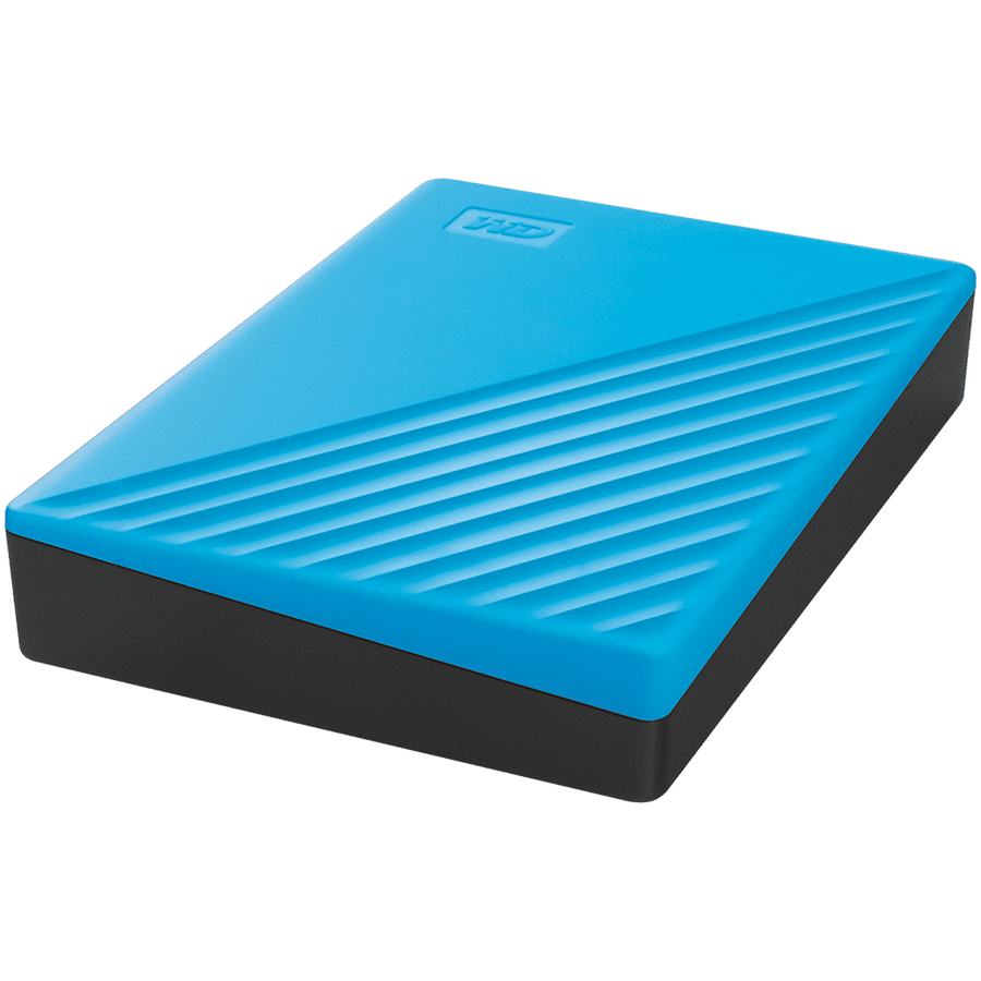 Ārējie cietie diski un SSD HDD External WD My Passport (4TB, USB 3.2) Blue - WDBPKJ0040BBL-WESN