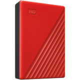 Ārējie cietie diski un SSD HDD External WD My Passport (4TB, USB 3.2) Red (WDBPKJ0040BRD-WESN)