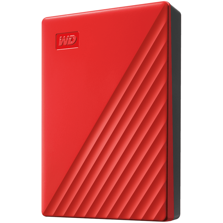 Ārējie cietie diski un SSD HDD External WD My Passport (4TB, USB 3.2) Red - WDBPKJ0040BRD-WESN - foto 3