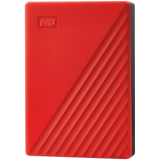 Ārējie cietie diski un SSD HDD External WD My Passport (4TB, USB 3.2) Red (WDBPKJ0040BRD-WESN)