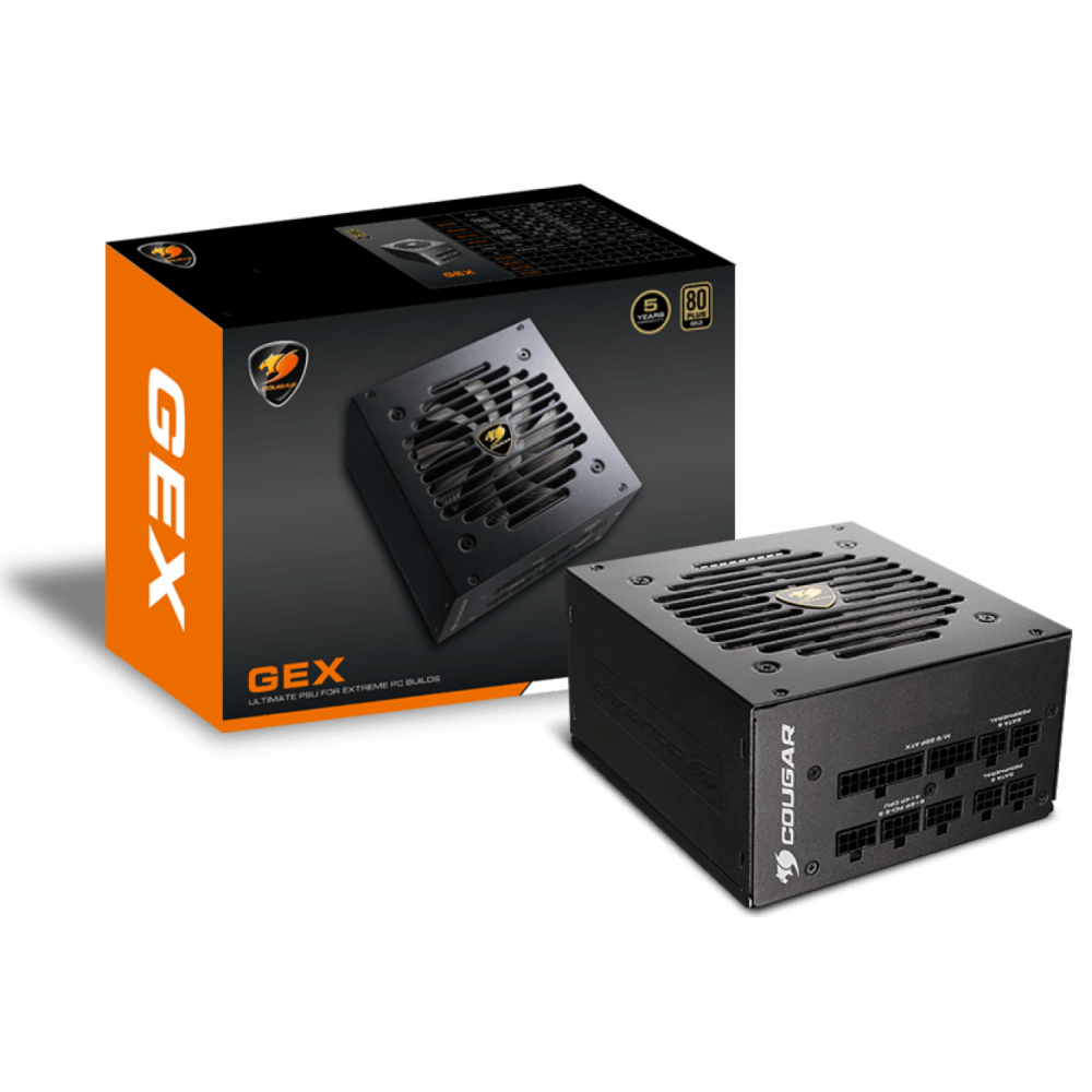 Barošanas bloks Cougar GEX PRO 850 850 W Black (CGR GEX-850)