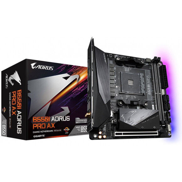 Pamatplate GIGABYTE B550I AORUS PRO AX (B550I AORUS PRO AX)