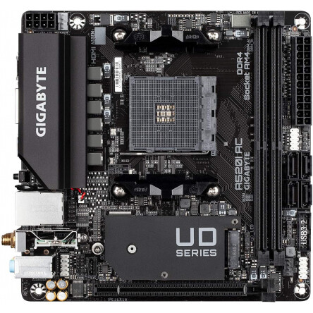 Pamatplate GIGABYTE A520I AC (A520I AC) - foto 2
