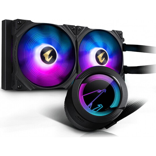 Dzesētājs GIGABYTE AORUS WATERFORCE 280LIQUID CPU (GP-AORUS WATERFORCE 280)