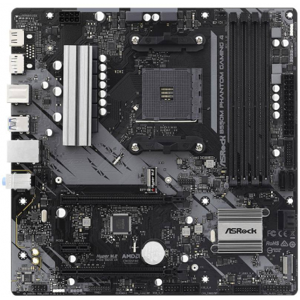 Pamatplate ASROCK B550M PHANTOM GAMING 4(B550M PHANTOM GAMING 4) - foto 2