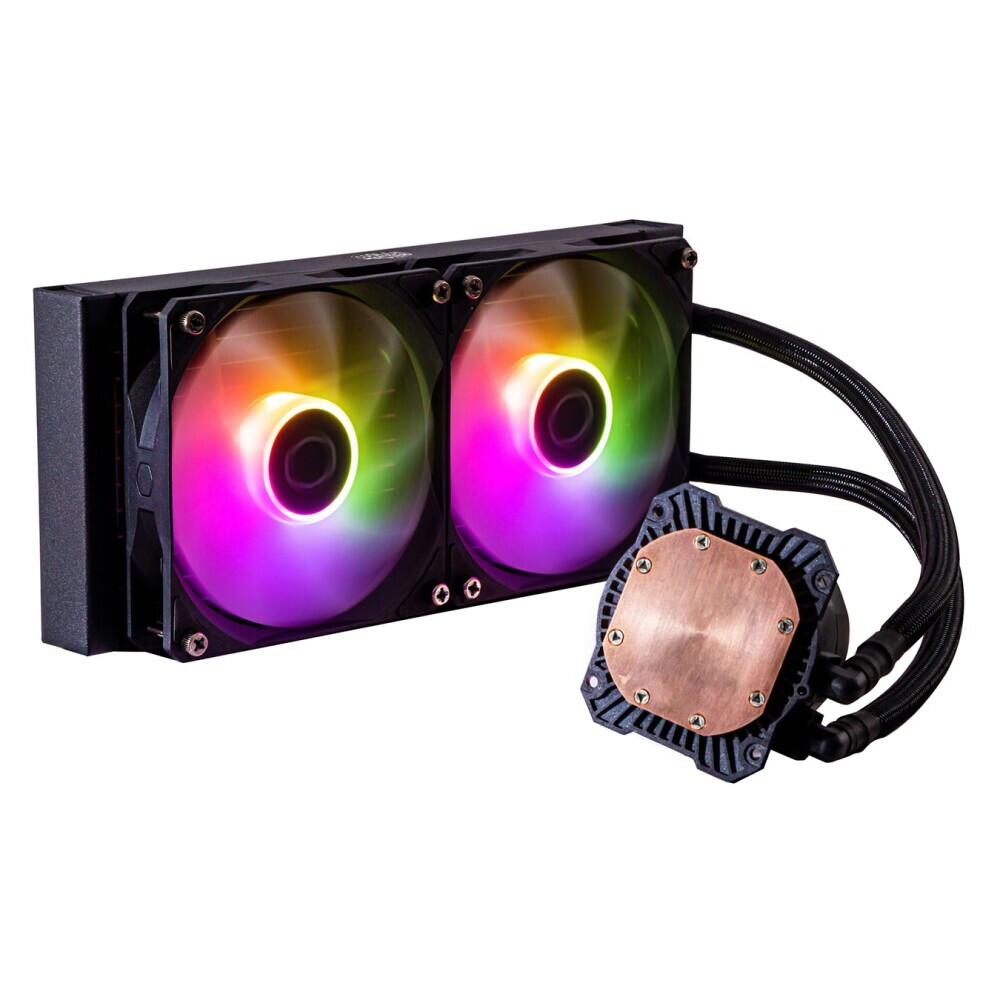 Procesoru dzesētaji COOLER MASTER Masterliquid 240L Core (MLW-D24M-A18PZ-R1) - foto 2