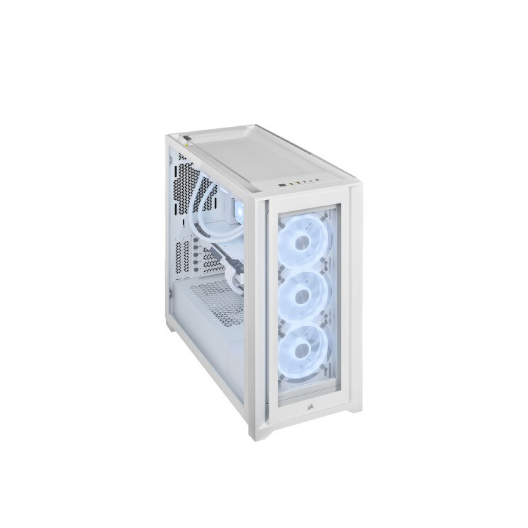 Datoru korpuss CORSAIR iCUE 5000X RGB QL Edition Case (CC-9011233-WW) - foto 2