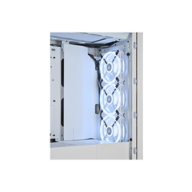 Datoru korpuss CORSAIR iCUE 5000X RGB QL Edition Case (CC-9011233-WW) - foto 4