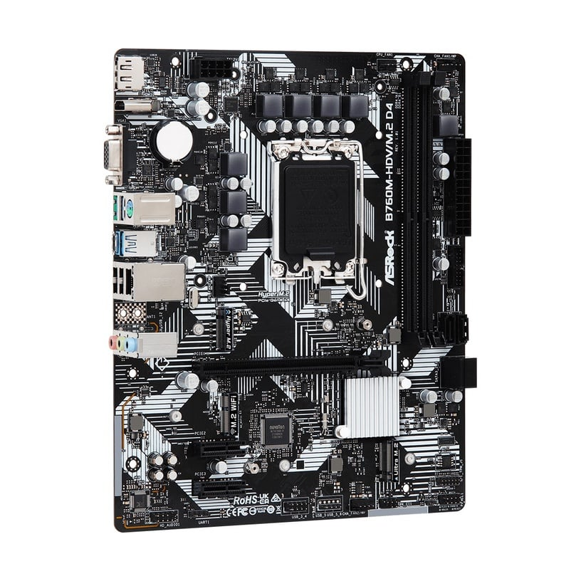 Pamatplate ASROCK B760M-HDV/M.2 D4(B760M-HDV/M.2 D4)