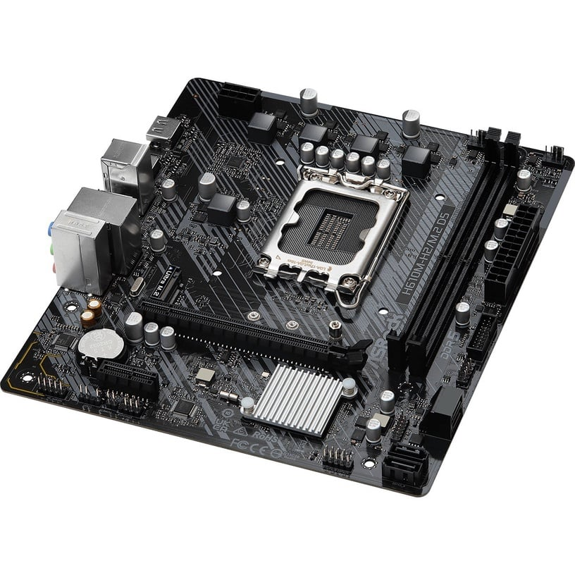 Pamatplate ASROCK H610 H610M-H2/M.2 D5 Black (90-MXBML0-A0UAYZ) - foto 3