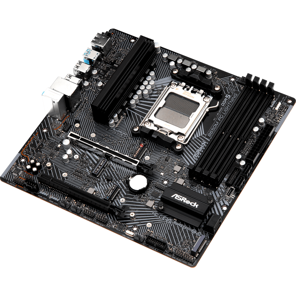 Pamatplate ASROCK B650M PG LIGHTNING (90-MXBMV0-A0UAYZ) - foto 2