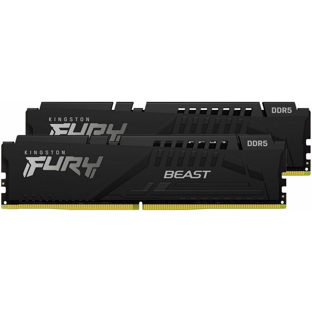 Arbeitsspeicher 16GB DDR5 5600MHz Kingston Fury Beast (KF556C40BBK2-16) (2x8GB KIT) - Foto 3