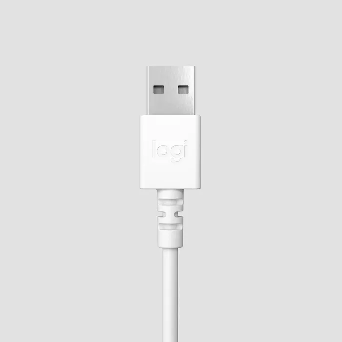 Austiņas Logitech H390 USB WHITE (981-001286) - foto 4