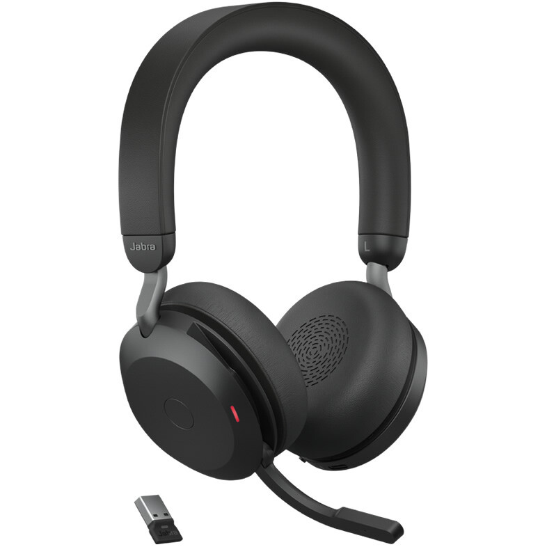 Austiņas JABRA Evolve2 75 Link380a UC Stereo Black (27599-989-999)
