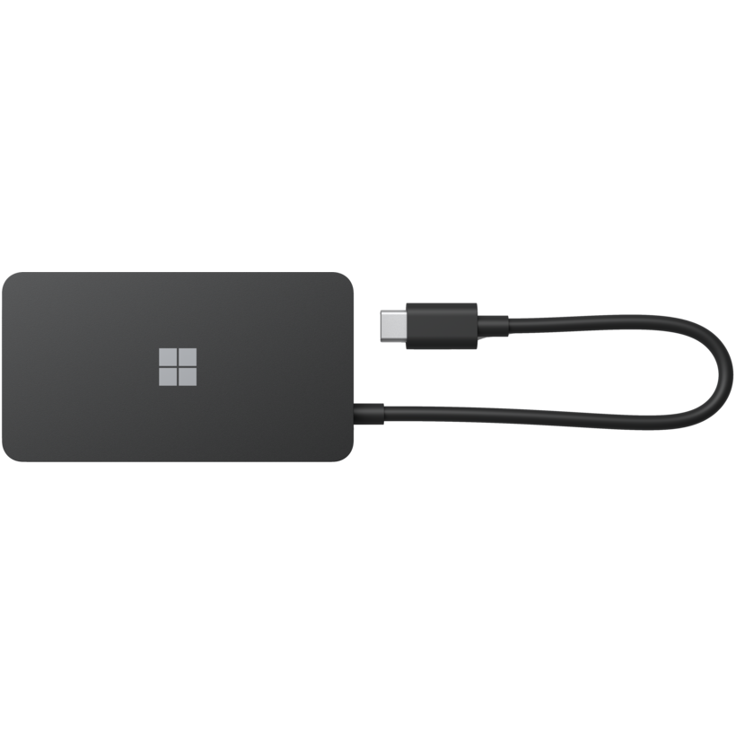 USB centrmezgls Microsoft Srfc USB-C Travel HUB(1E4-00002) - foto 3