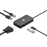 USB centrmezgls Microsoft Srfc USB-C Travel HUB(1E4-00002)