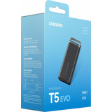 Ārējie cietie diski un SSD SAMSUNG T5 EVO 4TB USB 3.2 (MU-PH4T0S/EU)