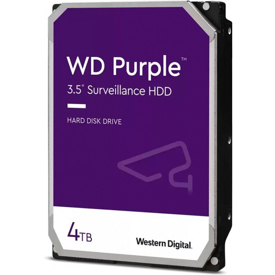 Cietais disks WD Purple 4TB (WD43PURZ)