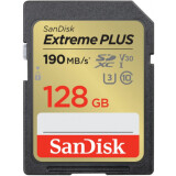 Atmiņas kartes SanDisk Extreme PLUS 128GB SDXC Memory Card (SDSDXWA-128G-GNCIN)