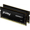 Operatīvā atmiņa KINGSTON Fury Impact Black 32GB 3200MHz DDR4 CL20 Kit of 2x16 GB SODIMM (KF432S20IBK2/32)